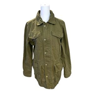 J. Crew Women’s Military Utility Jacket Green Size M